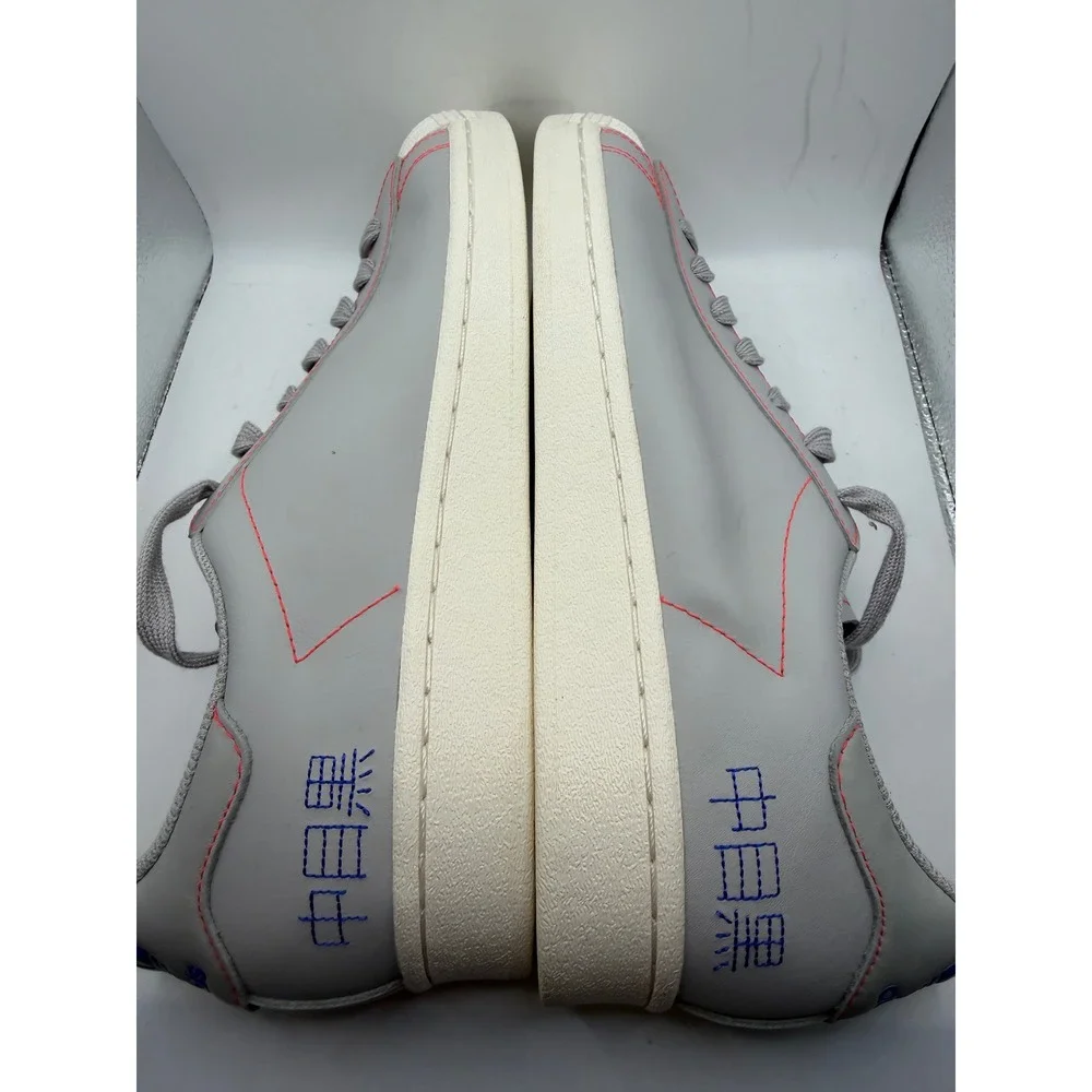 Adidas Superstar Pure Tokyo Grey Orange Blue FV2834‎ Mens Size 8.5 Sneakers